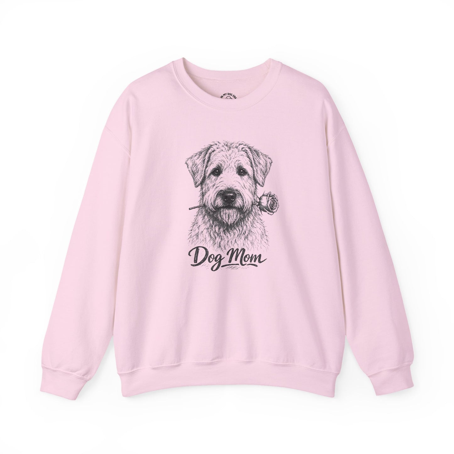 Wheaten Terrier Dog Mom Sweatshirt (Rose Collection)