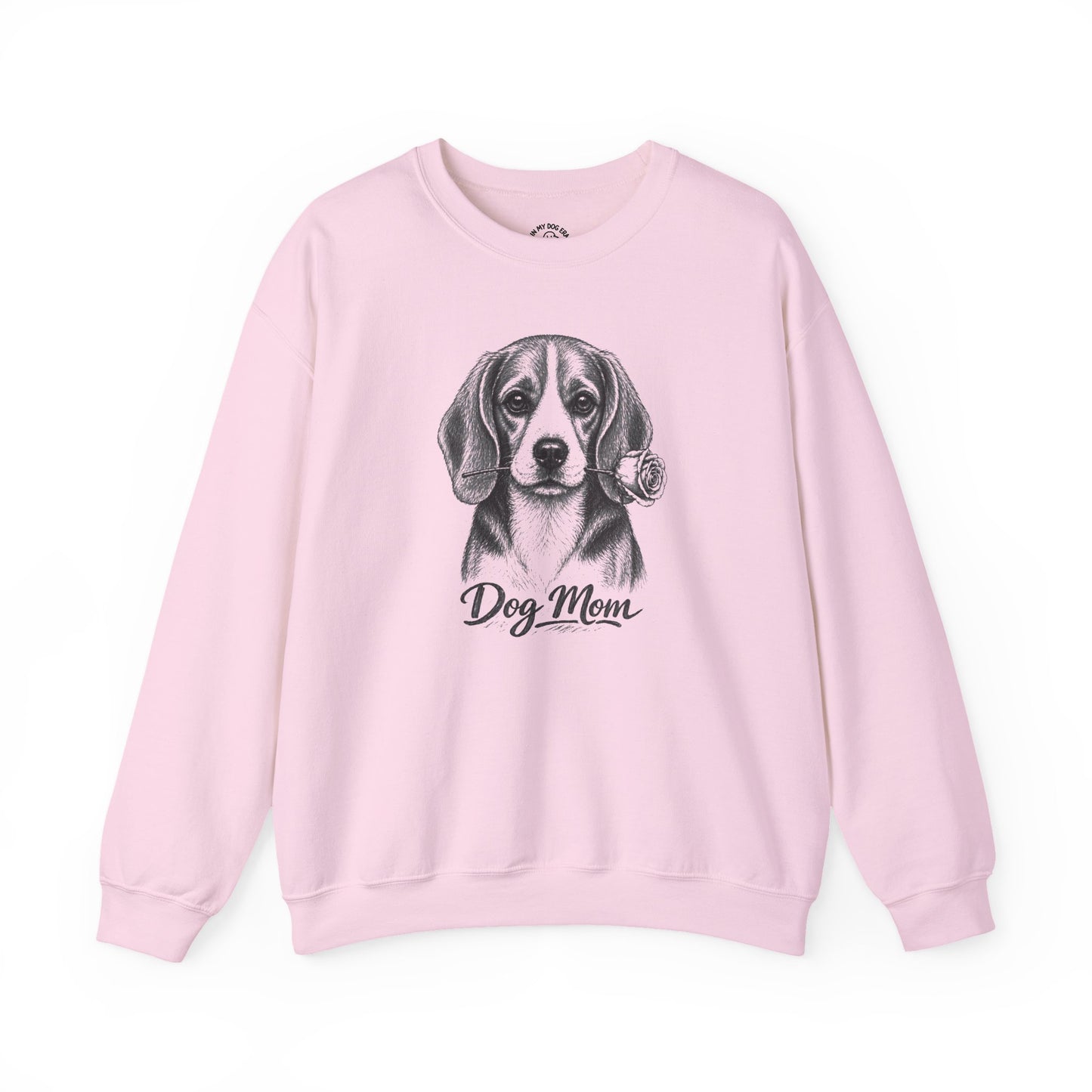 Beagle Dog Mom Sweatshirt (Rose Collection)