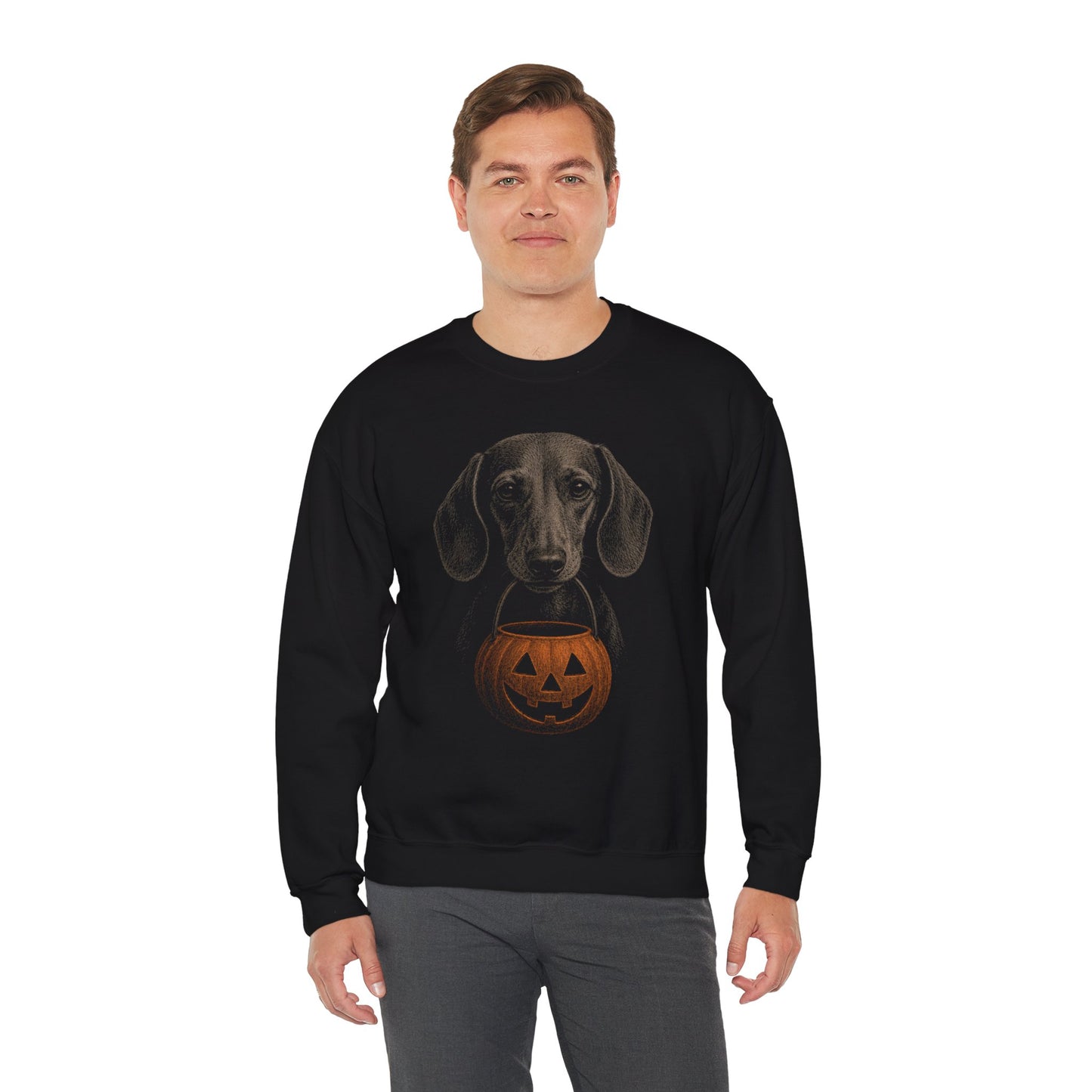 Dachshund Halloween Sweatshirt – Boop or Treat