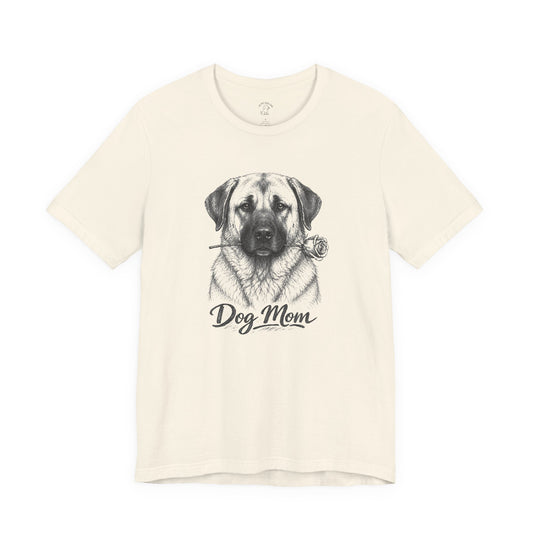 Kangal Shepherd Dog Dog Mom T-Shirt (Rose Collection)