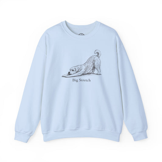 Big Stretch Wheaten Terrier Sweatshirt
