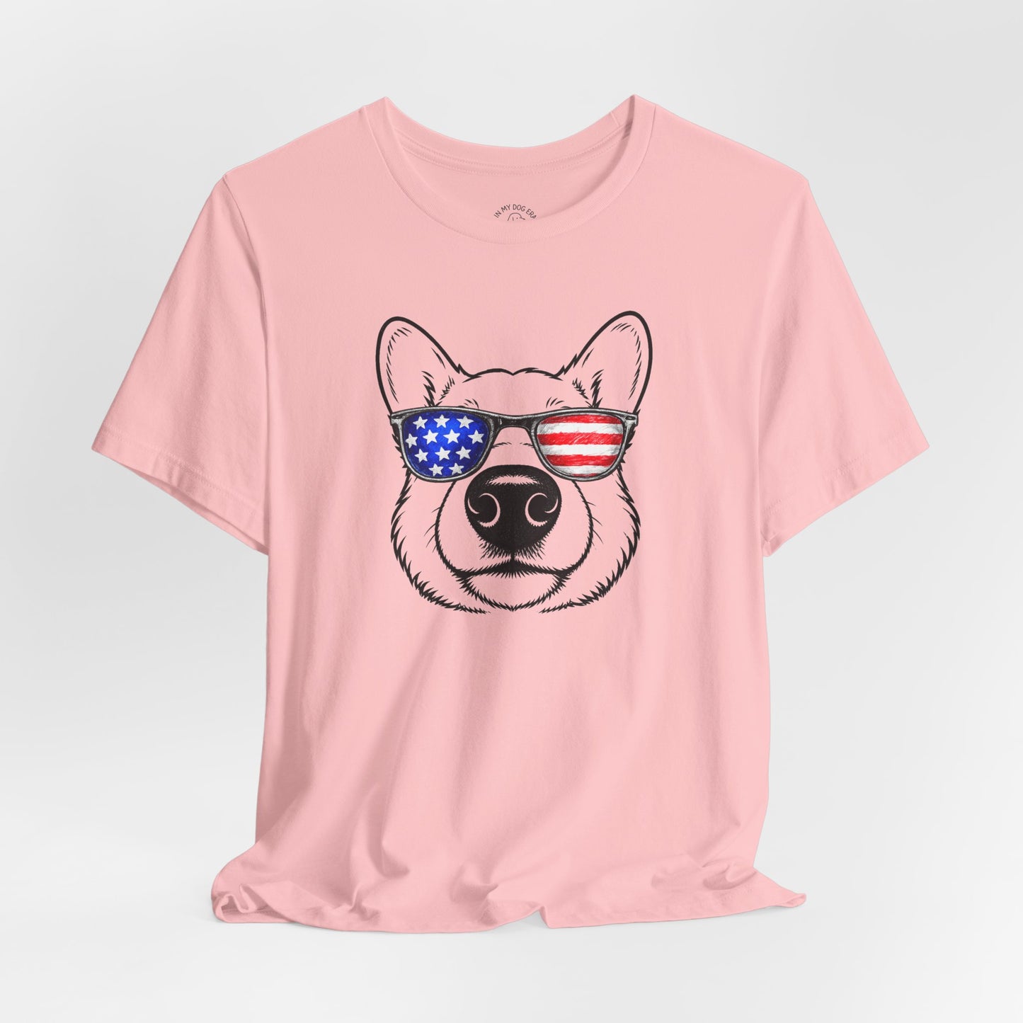Red, White & BOOP Corgi T-Shirt