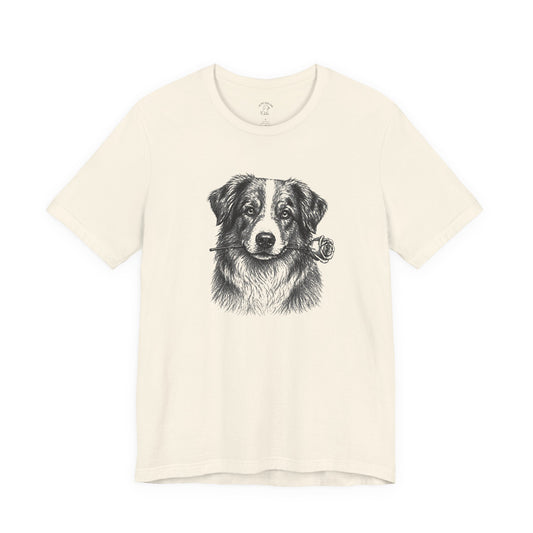 Australian Shepherd Rose Collection T-Shirt