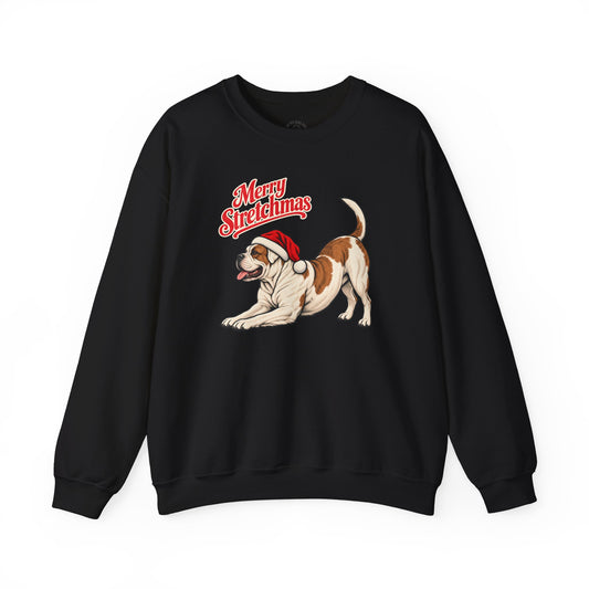 American Bulldog Christmas Sweatshirt | Merry Stretchmas