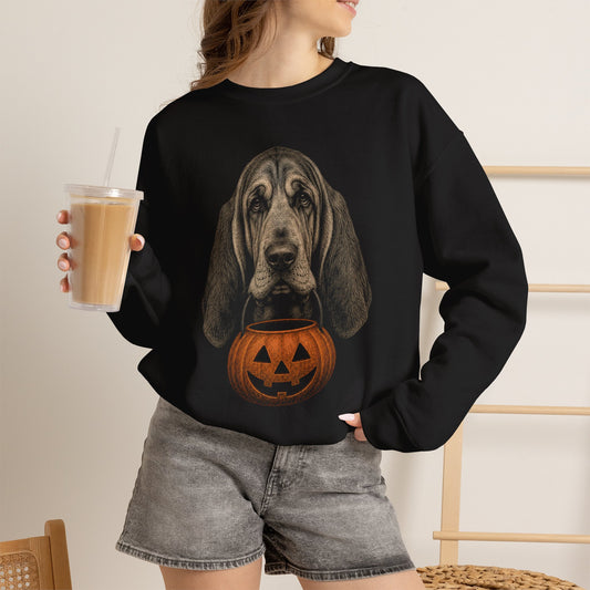 Bloodhound Halloween Sweatshirt – Boop or Treat