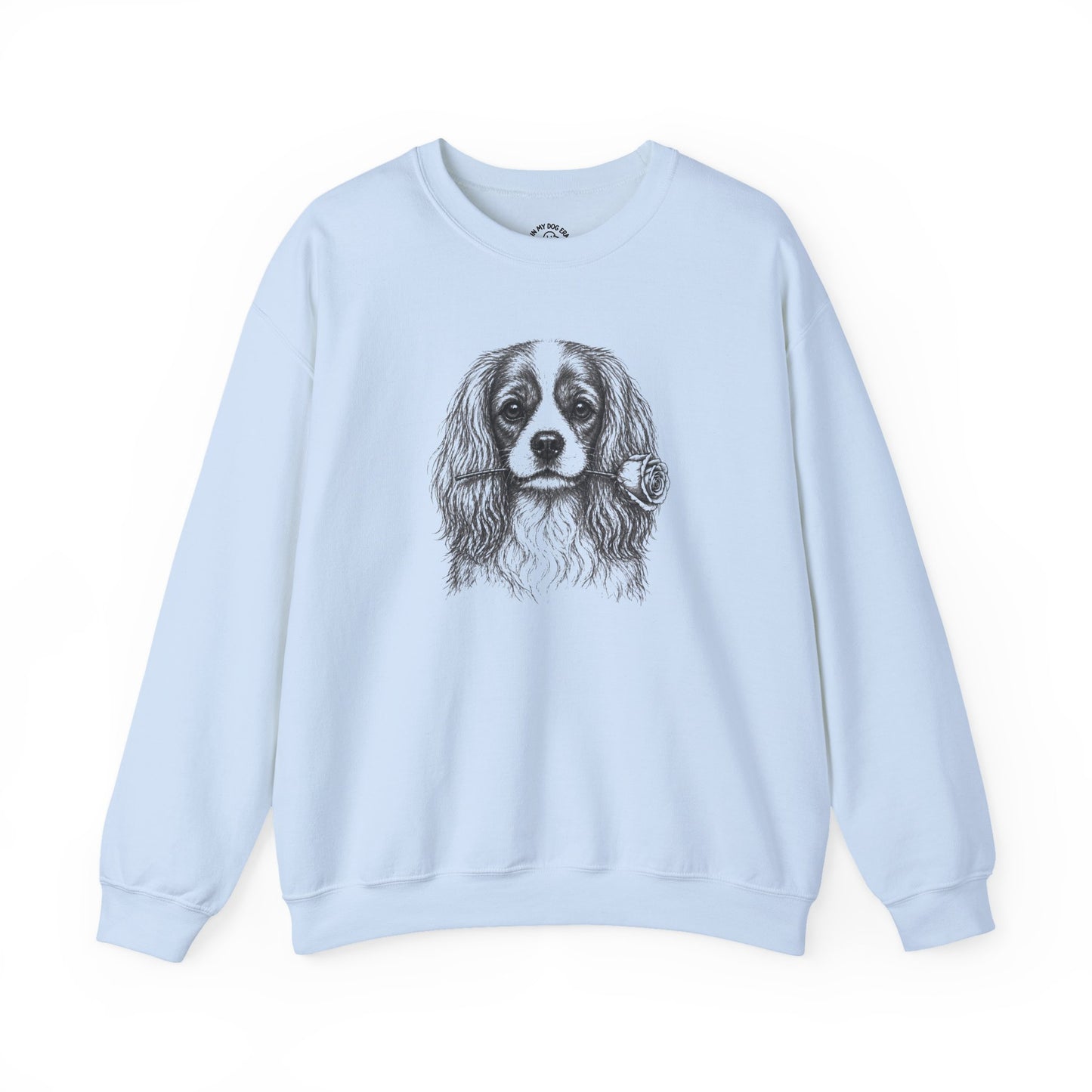 Cavalier King Charles Spaniel Rose Collection Sweatshirt
