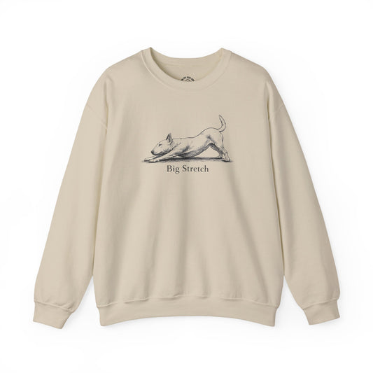 Big Stretch Bull Terrier Sweatshirt