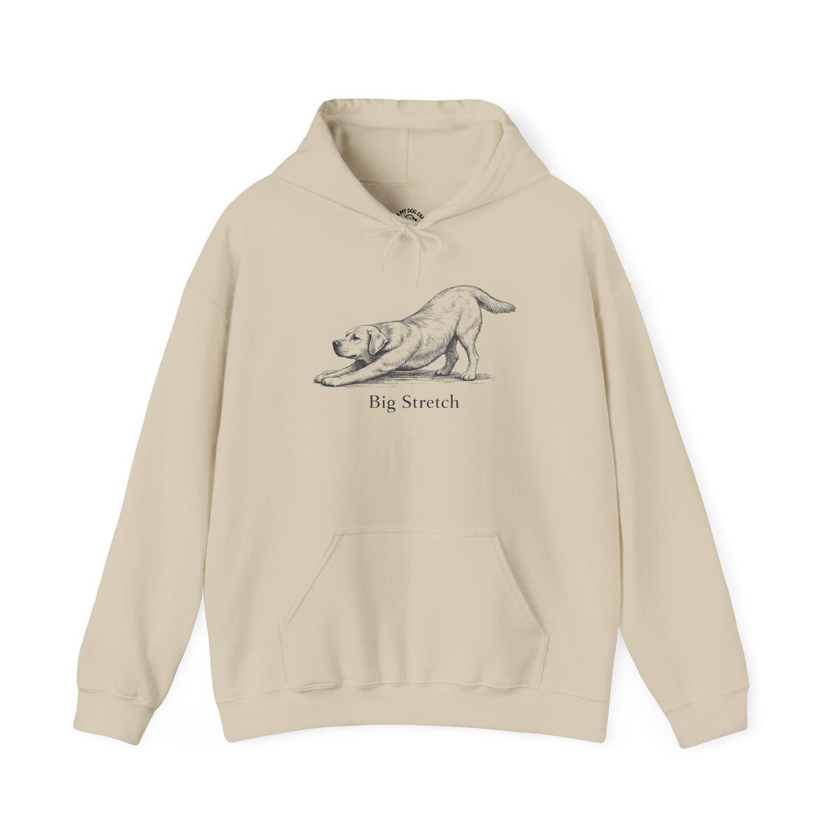 Big Stretch Yellow Labrador Retriever - Hoodie