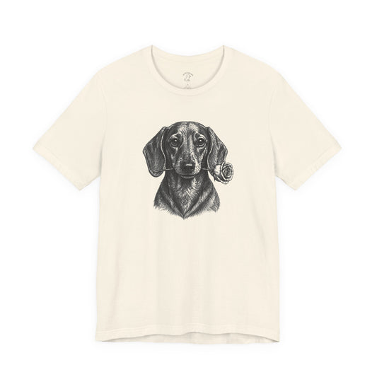 Dachshund Rose Collection T-Shirt