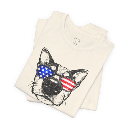 Red, White & BOOP Australian Cattle Dog T-Shirt