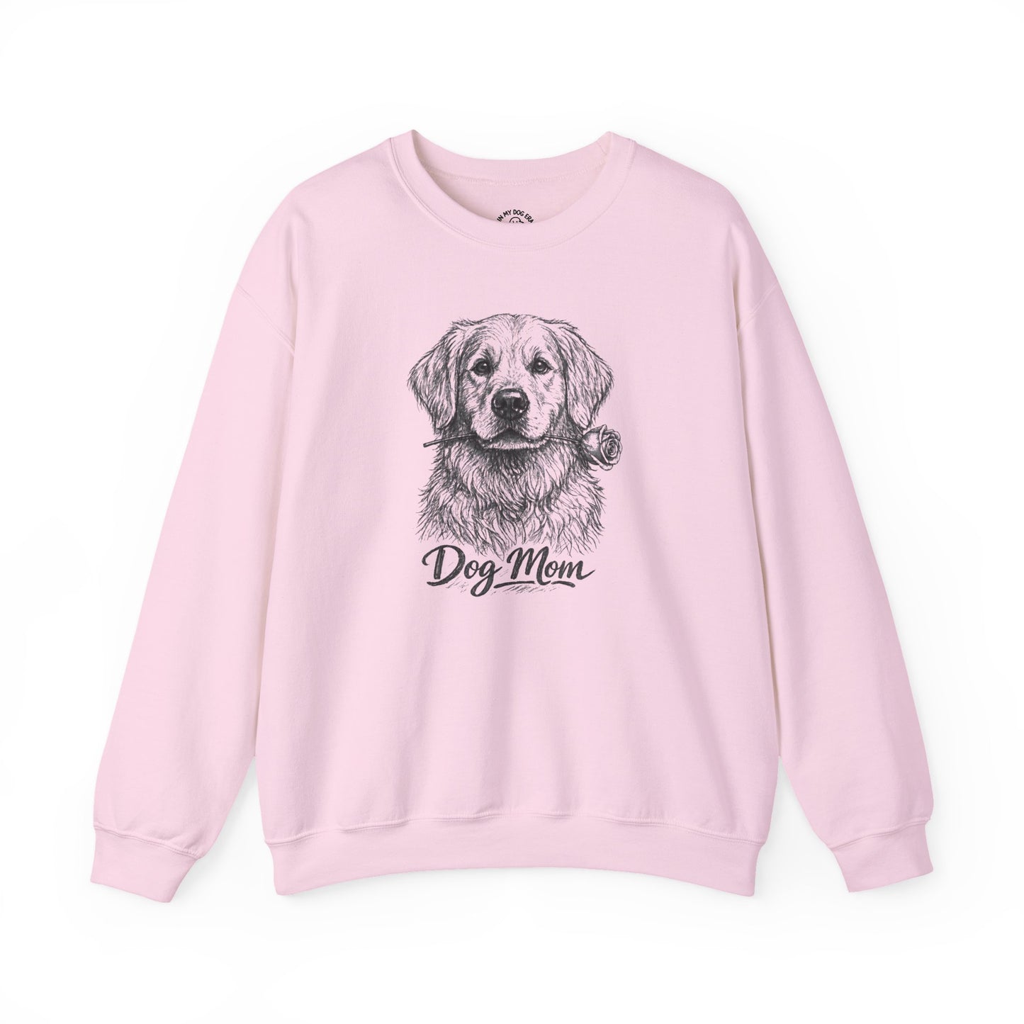 Golden Retriever Dog Mom Sweatshirt (Rose Collection)