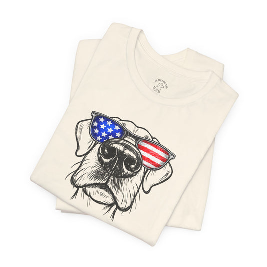 Red, White & BOOP Great Dane T-Shirt