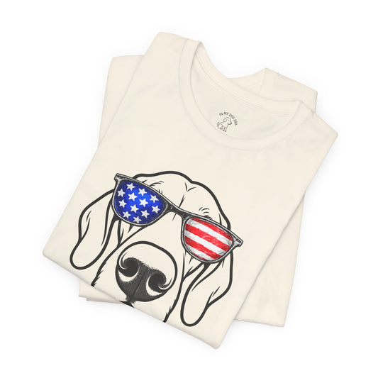 Red, White & BOOP Vizsla T-Shirt