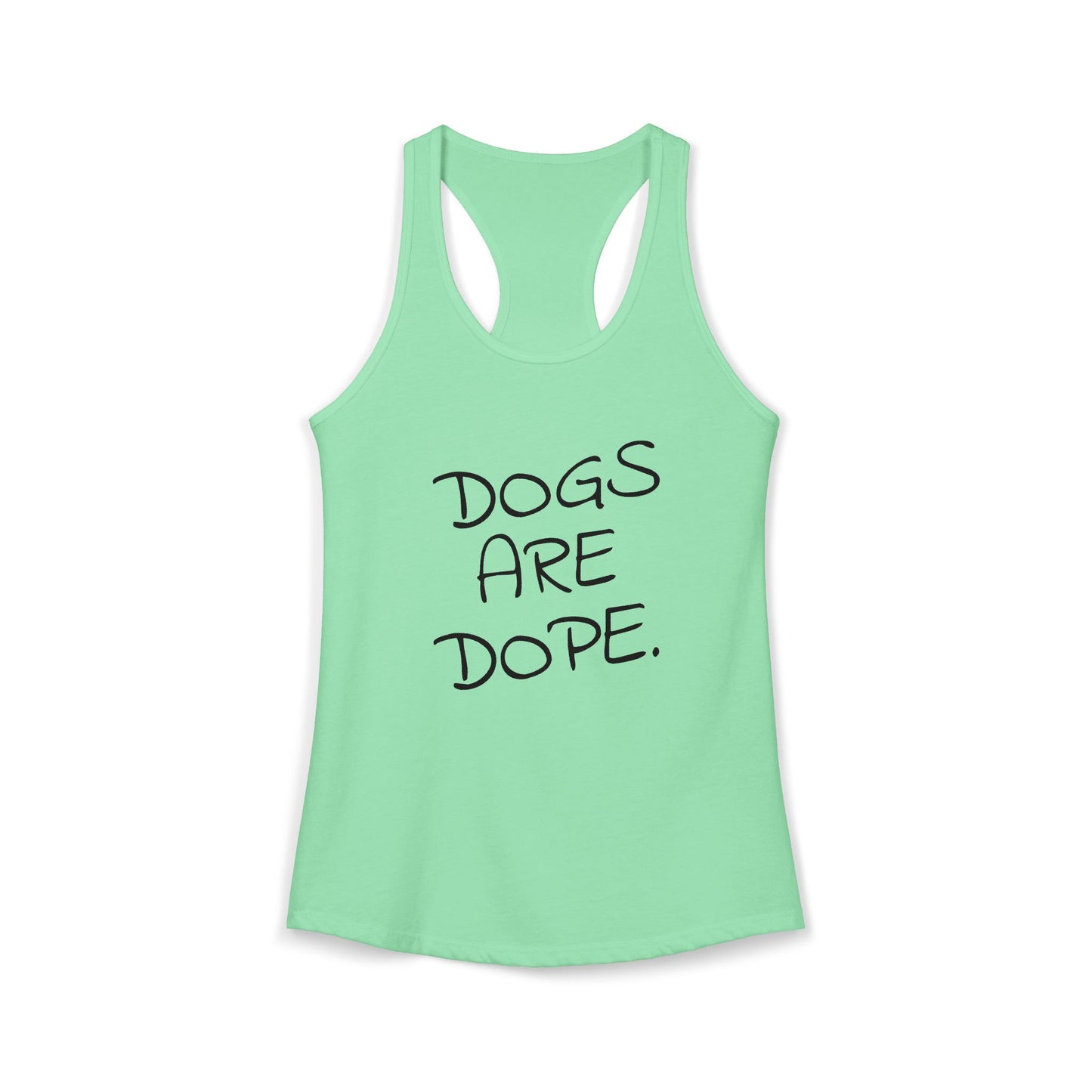 Dogs Are Dope - Women's Racerback Tanktop