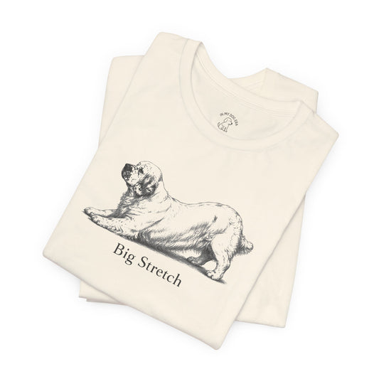 Big Stretch Clumber Spaniel T-Shirt