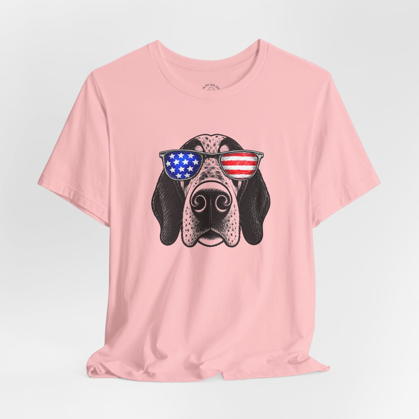 Red, White & BOOP Bluetick Coonhound T-Shirt
