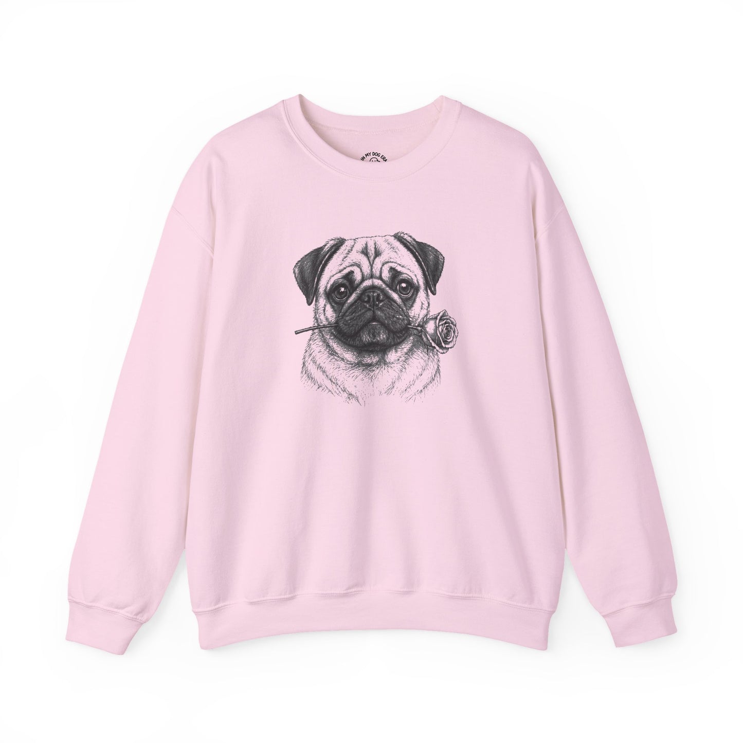 Pug Rose Collection Sweatshirt