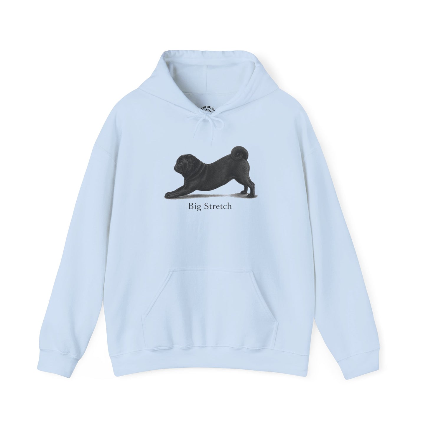 Big Stretch Black Pug - Hoodie