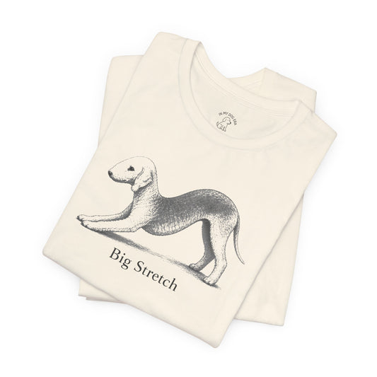 Big Stretch Bedlington Terrier T-Shirt