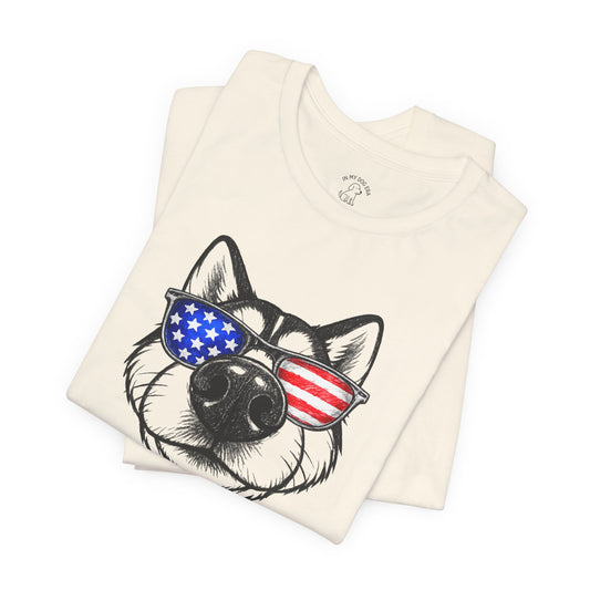 Red, White & BOOP Husky T-Shirt