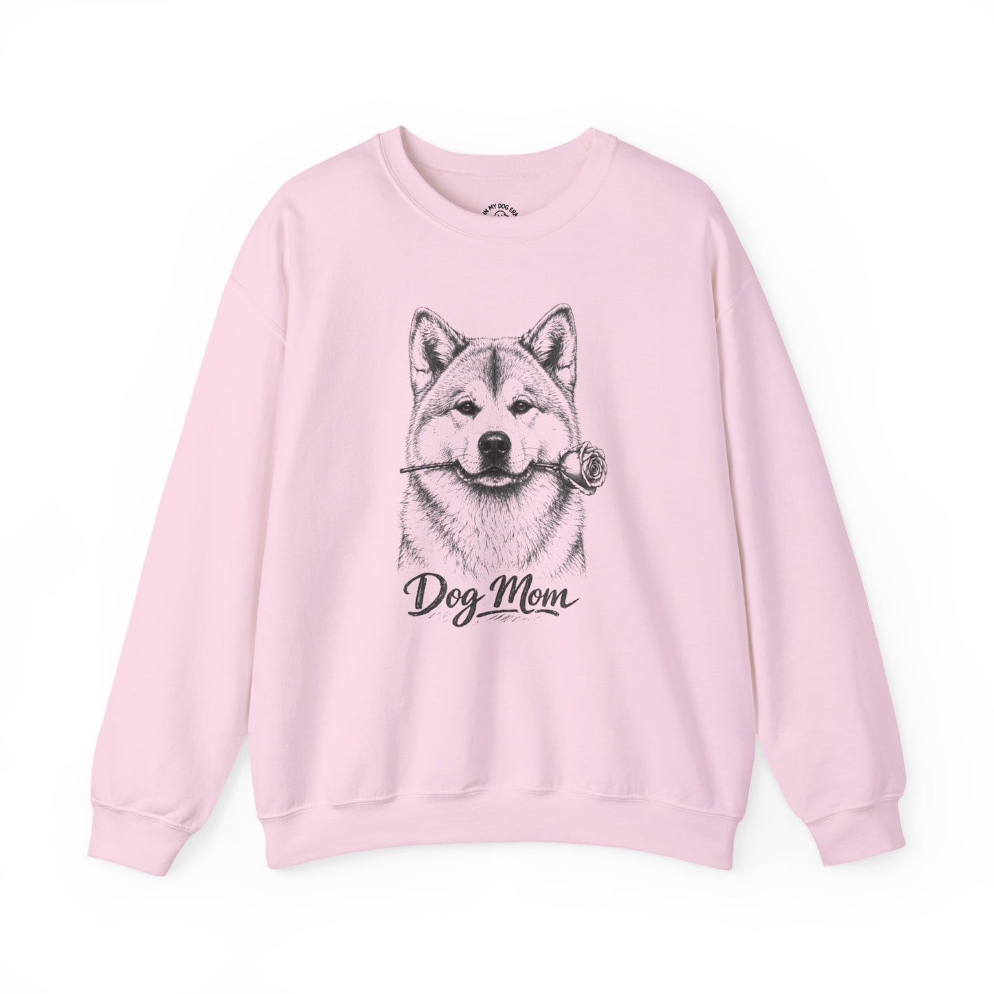 Akita Dog Mom Sweatshirt (Rose Collection)