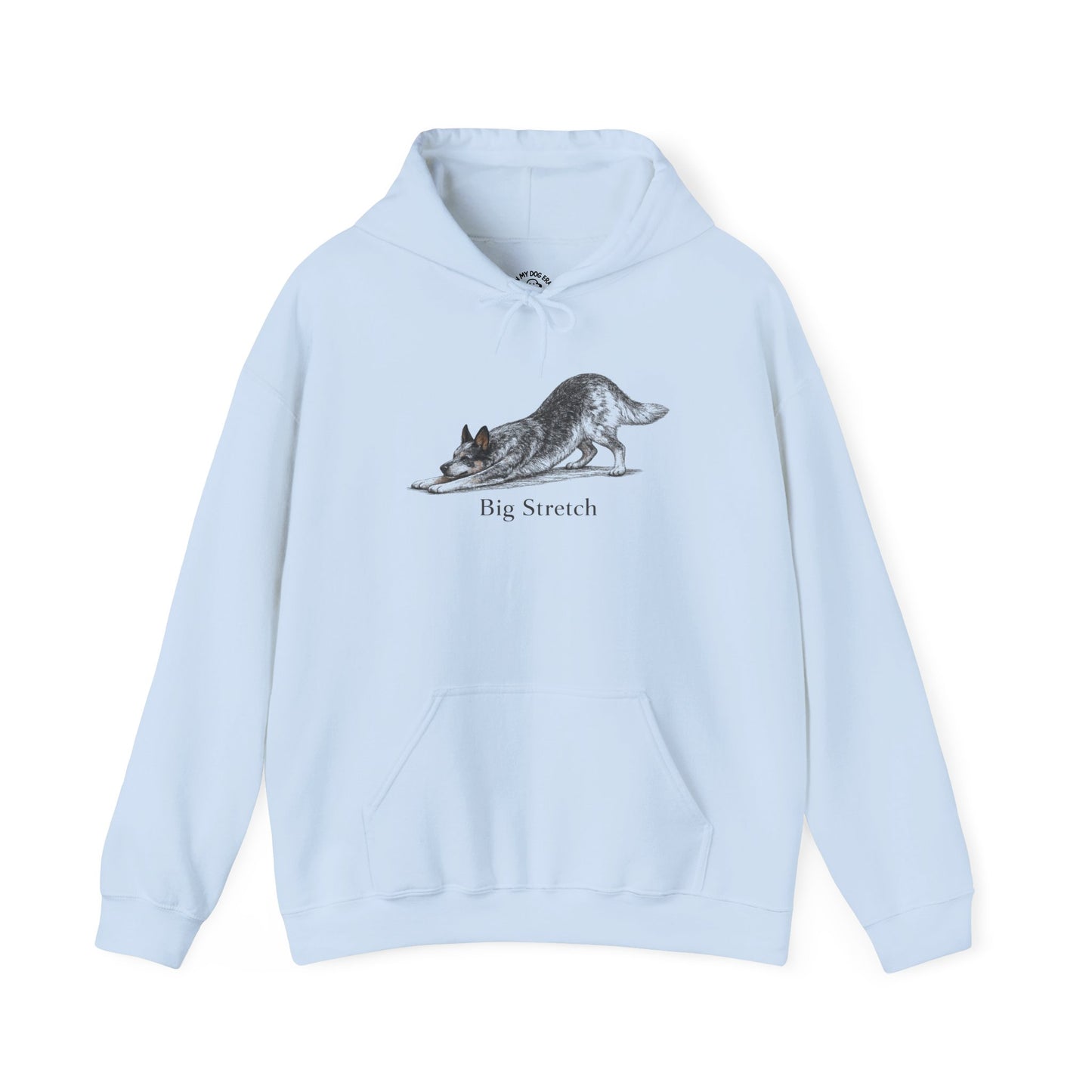 Big Stretch Australian Cattle Dog - Hoodie (Blue Heeler)