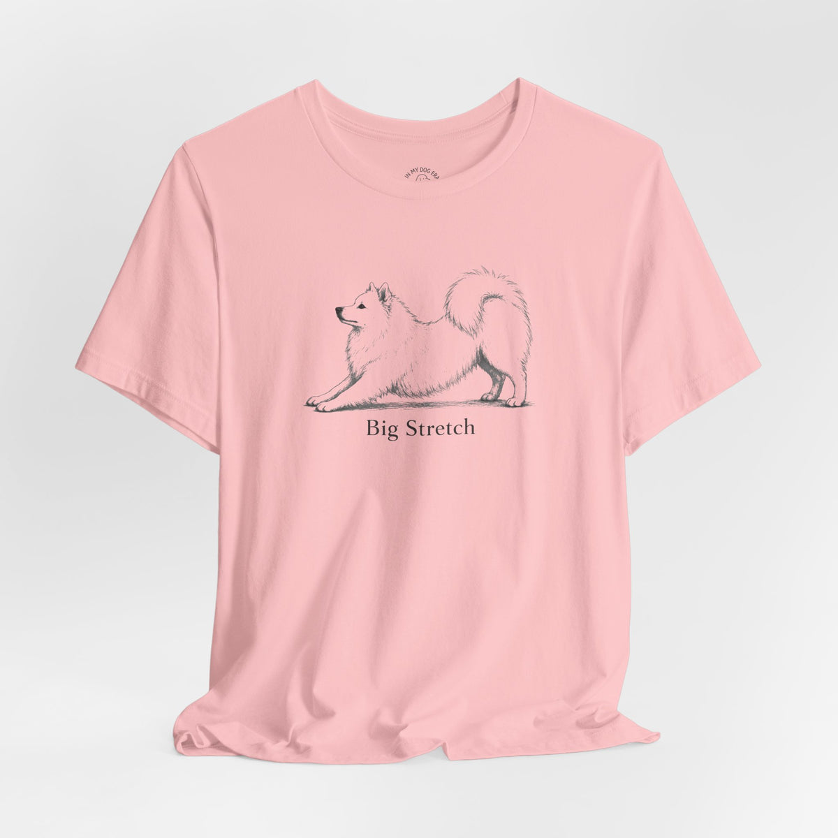 Big Stretch American Eskimo Dog T-Shirt