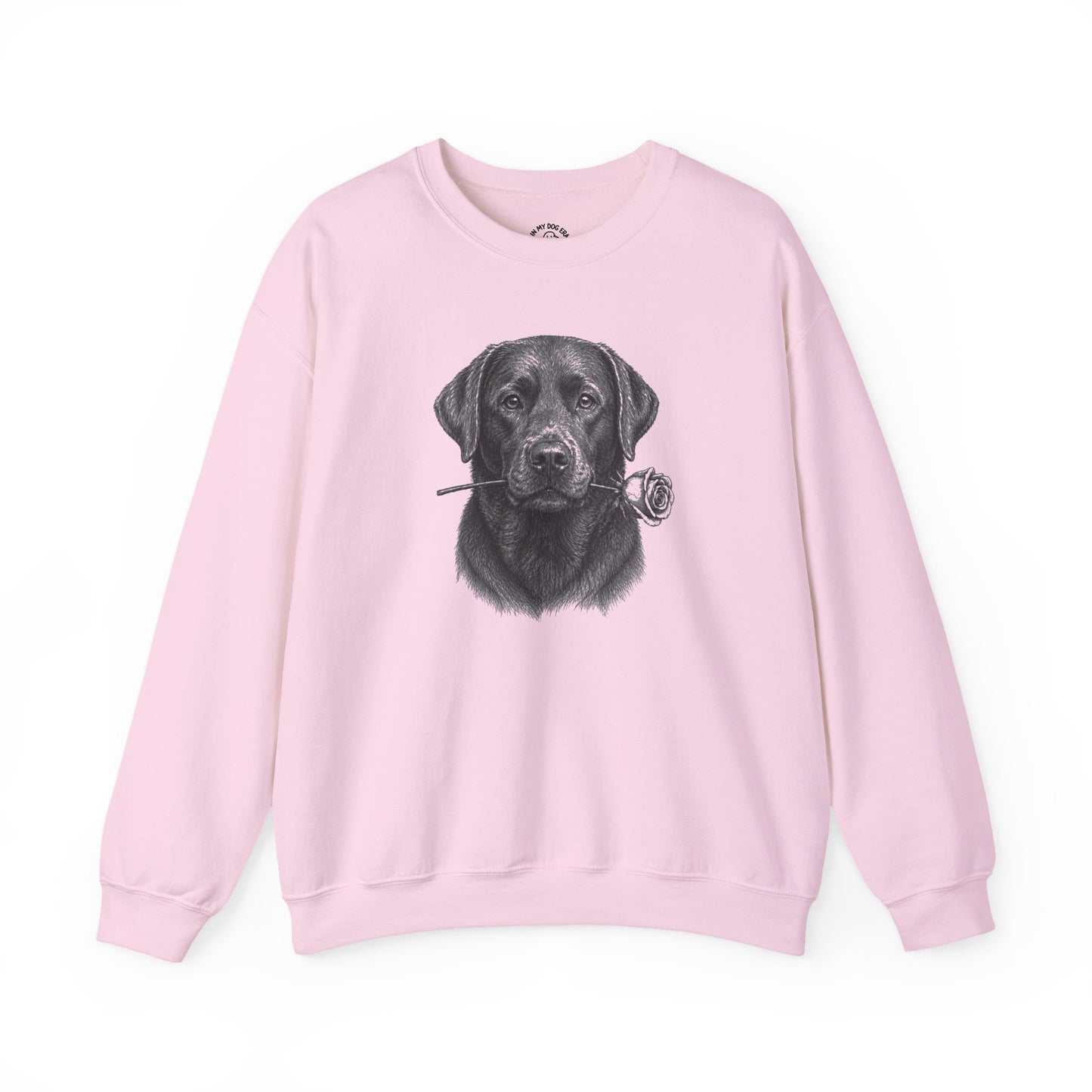 Chocolate Labrador Retriever Rose Collection Sweatshirt