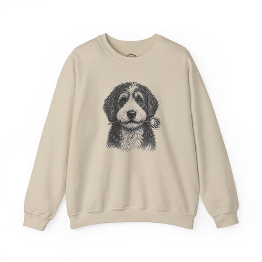 Bernedoodle Rose Collection Sweatshirt