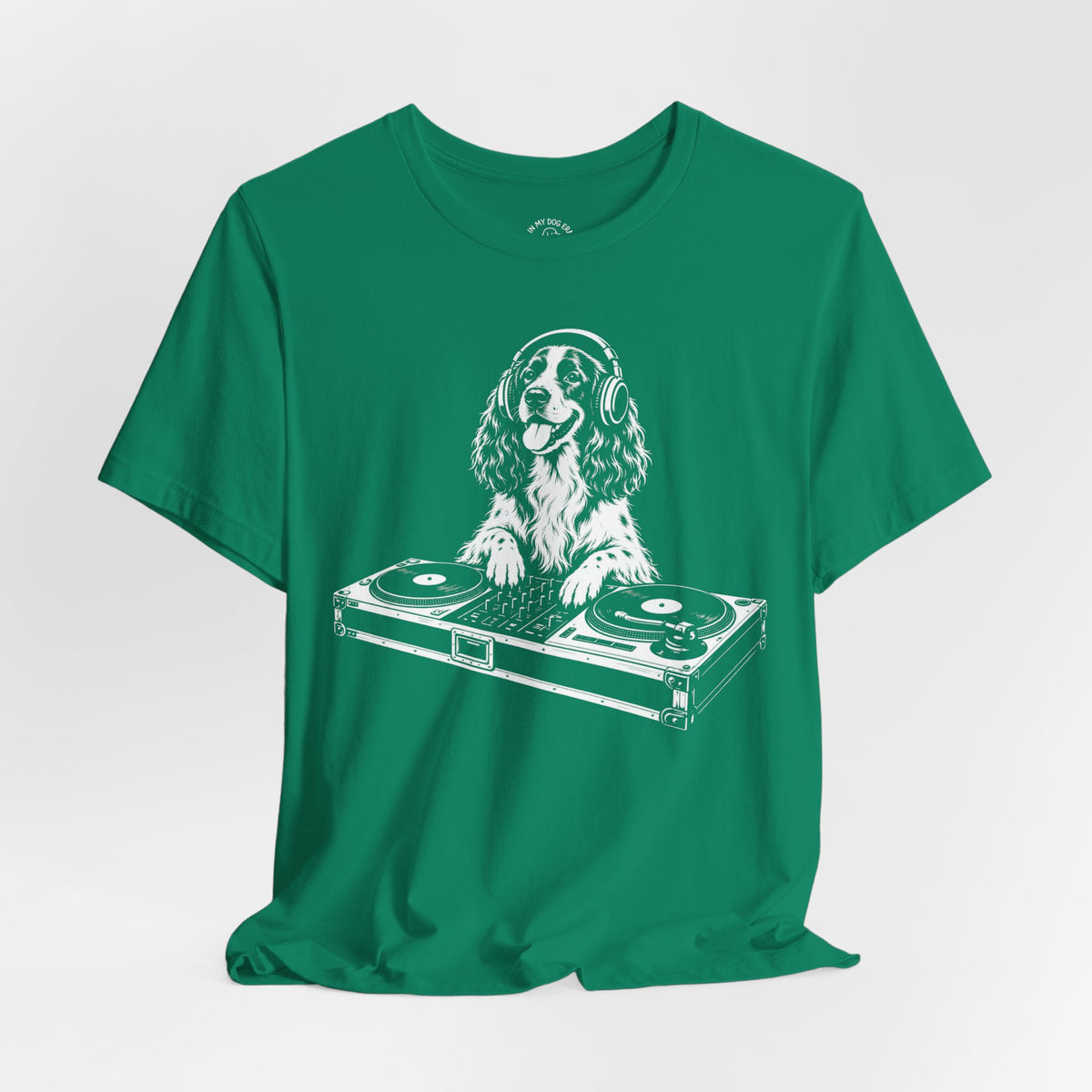 English Springer Spaniel DJ T-Shirt