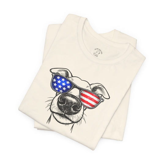 Red, White & BOOP Greyhound T-Shirt