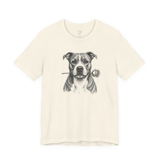 American Staffordshire Terrier Rose Collection T-Shirt