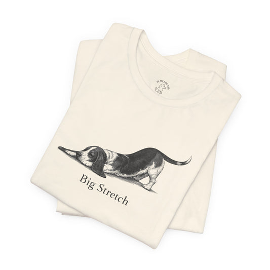 Big Stretch Basset Hound T-Shirt