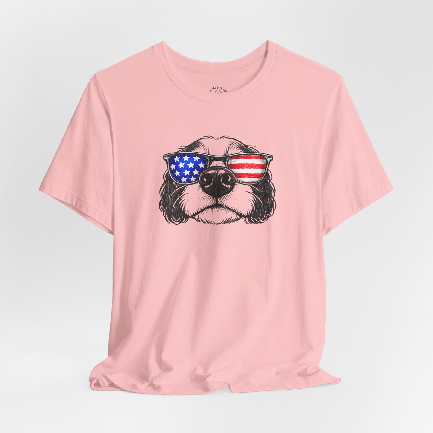 Red, White & BOOP Cavalier King Charles Spaniel T-Shirt