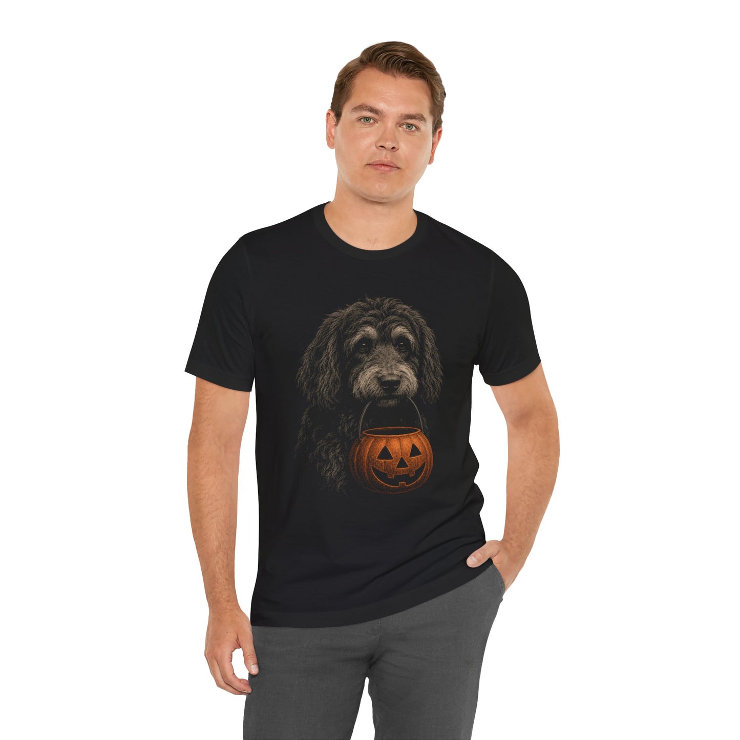 Bernedoodle Halloween T-Shirt – Boop or Treat