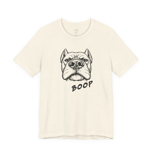 BOOP Classic - Cane Corso - Unisex T-Shirt (Cropped Ears)