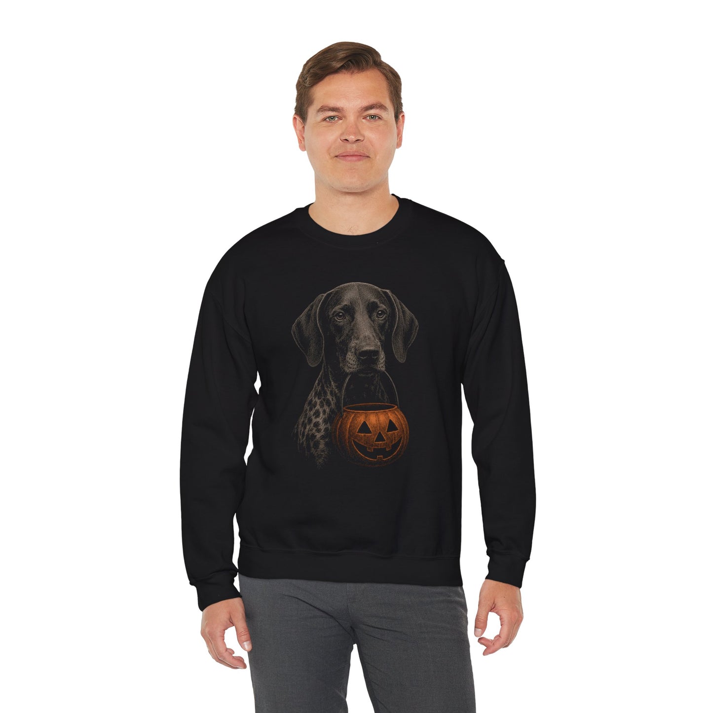 German Shorthaired Pointer Halloween Sweatshirt – Boop or Treat
