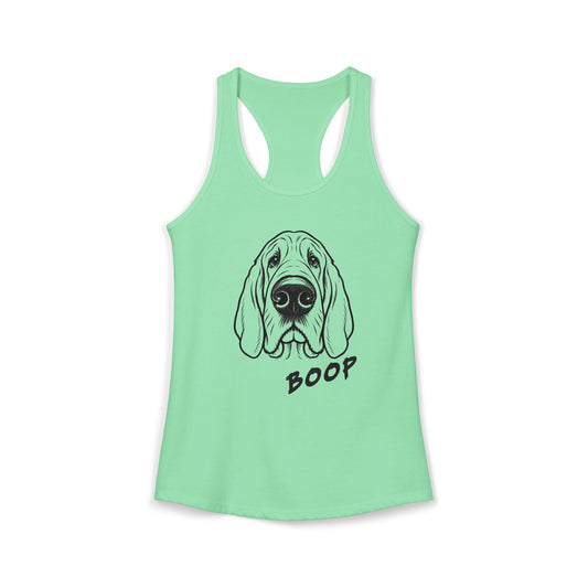 BOOP Classic - Bloodhound - Women's Racerback Tanktop