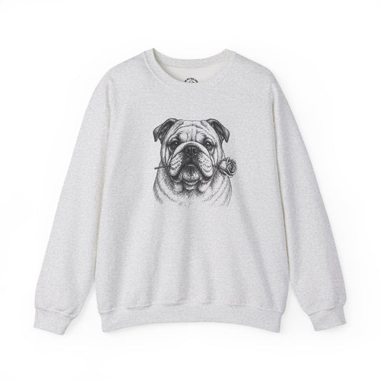 English Bulldog Rose Collection Sweatshirt