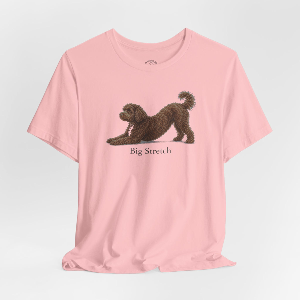 Big Stretch Portuguese Water Dog (Brown) T-Shirt