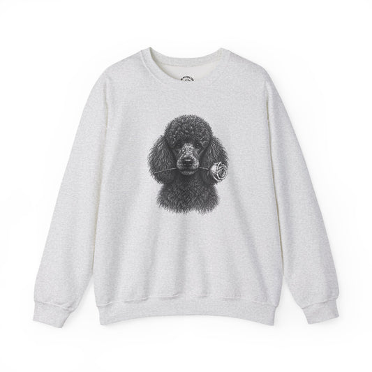 Poodle Rose Collection Sweatshirt