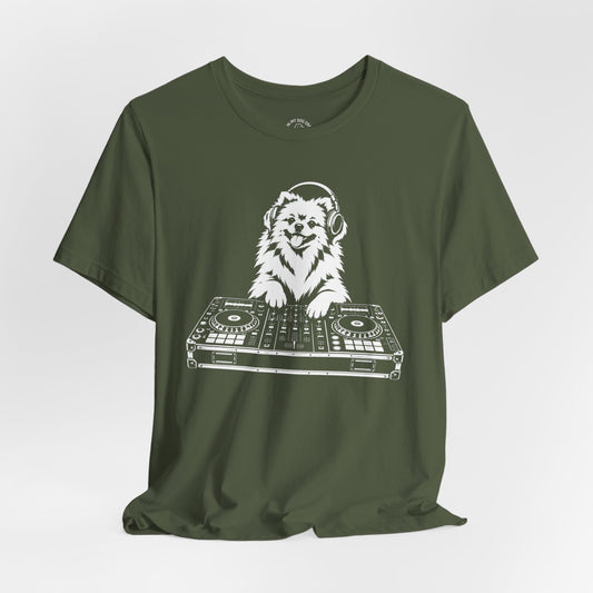 Pomeranian DJ T-Shirt