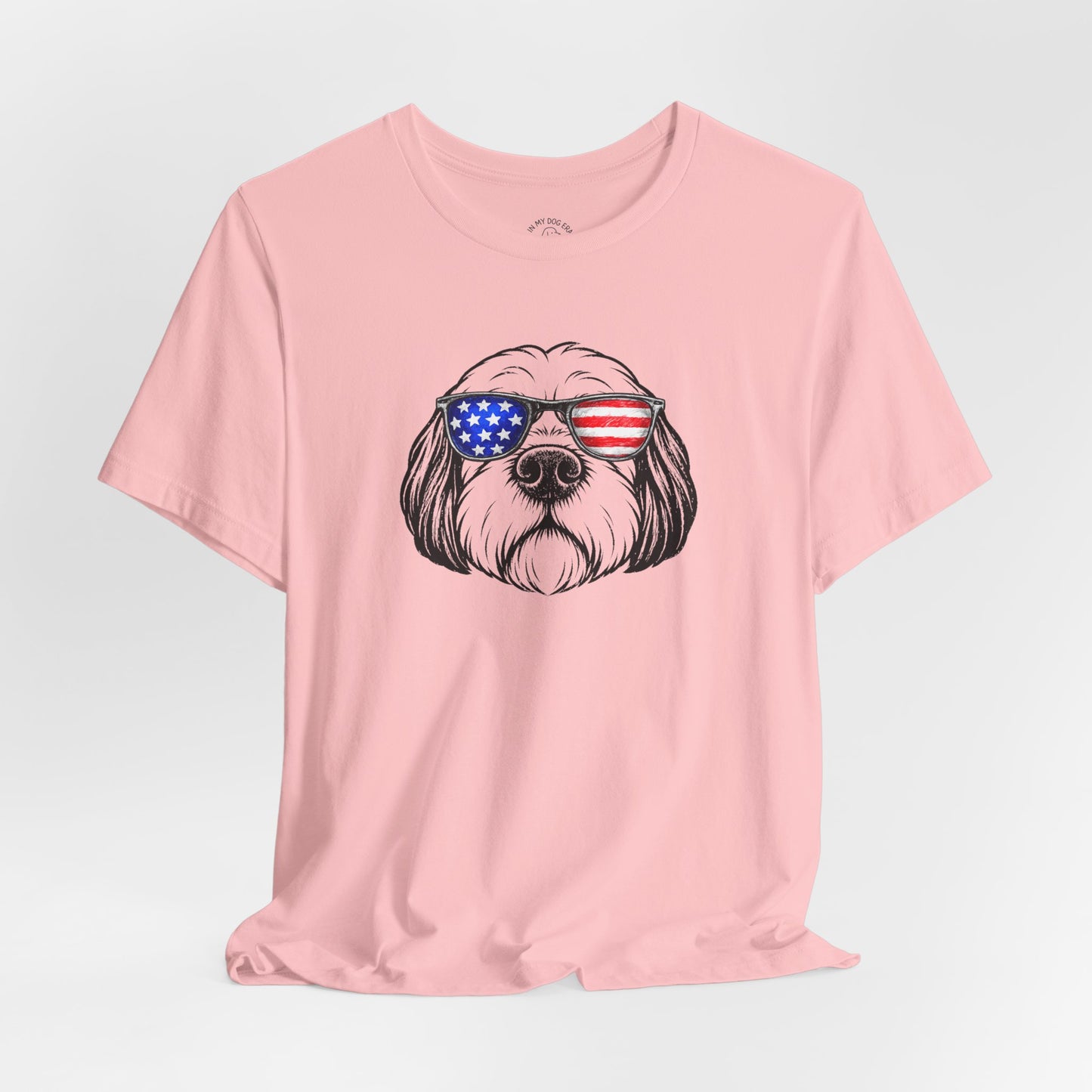 Red, White & BOOP Shih Tzu T-Shirt