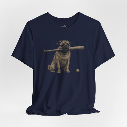 Bat Dog Pug T-Shirt