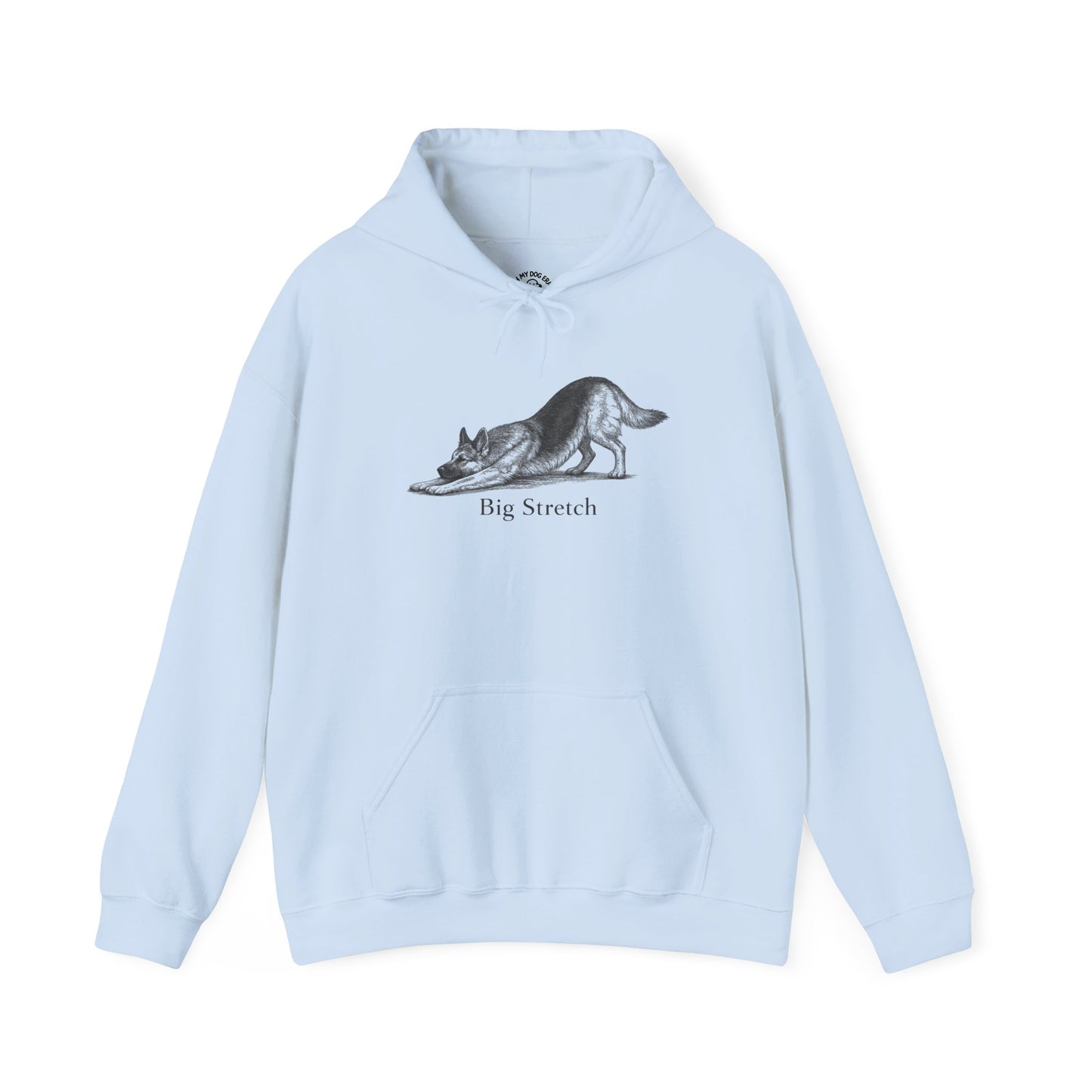 Big Stretch German Shepherd - Hoodie