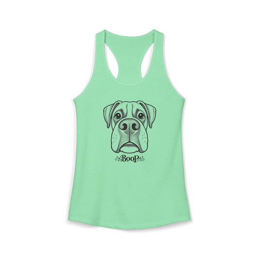 BOOP Boxer - Women's Racerback Tanktop