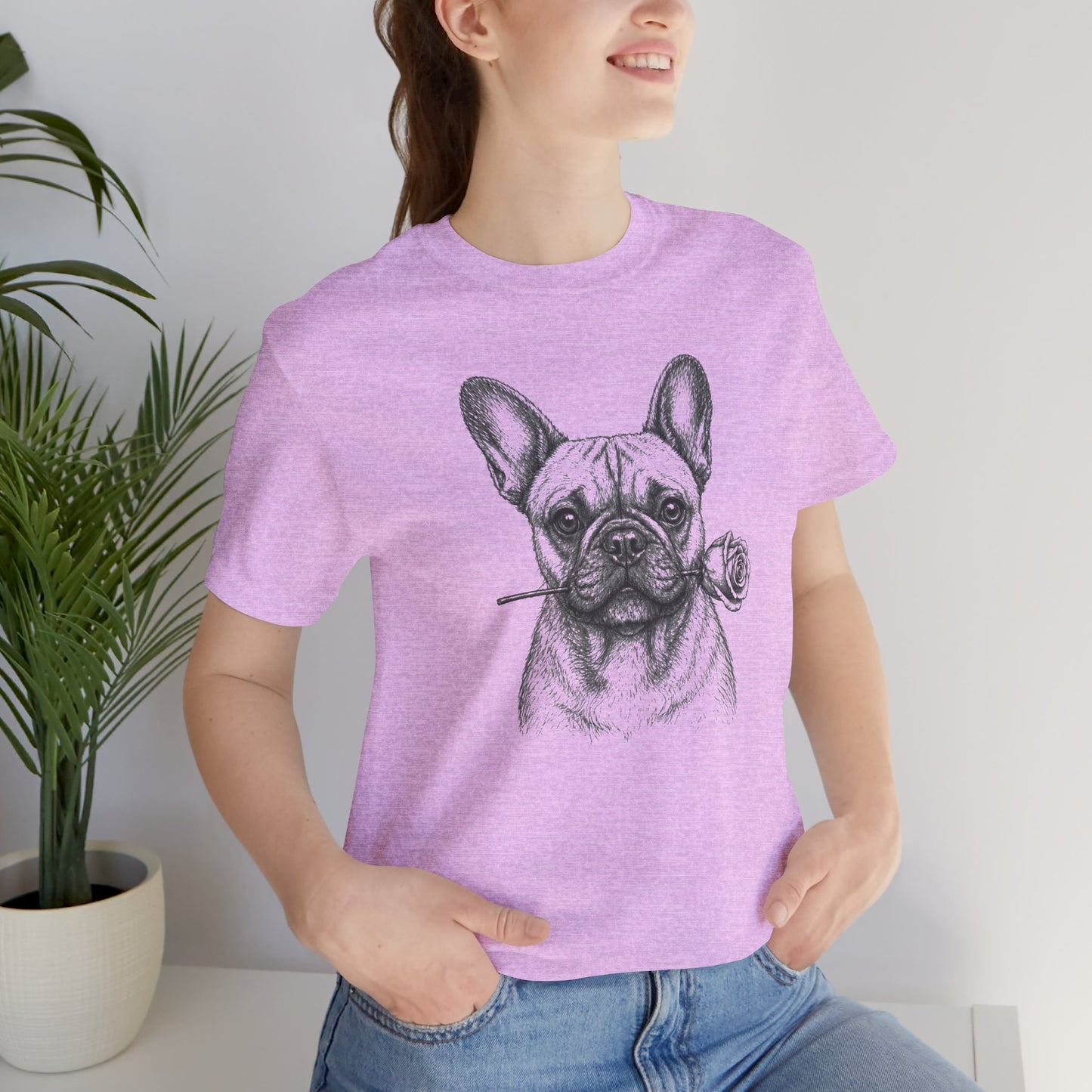 French Bulldog Rose Collection T-Shirt