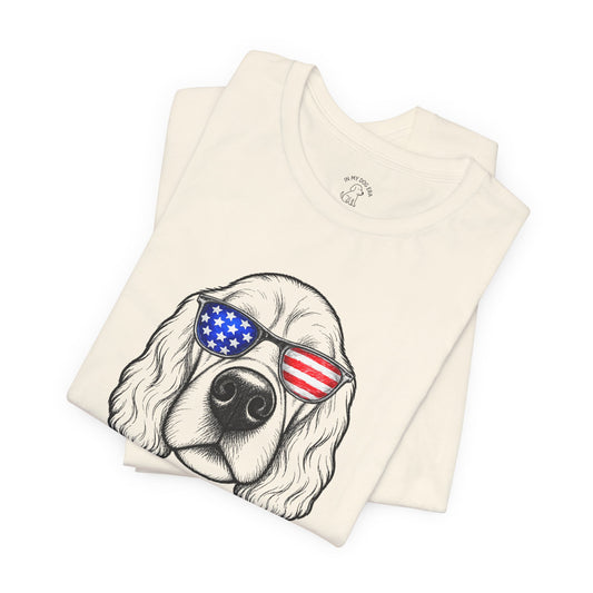 Red, White & BOOP American Cocker Spaniel T-Shirt