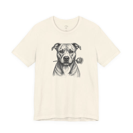 Pit Bull Rose Collection T-Shirt