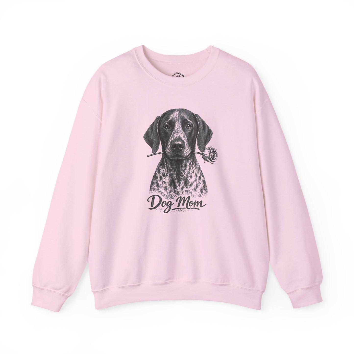 German Shorthaired Pointer GSP Dog Mom Sweatshirt (Rose Collection)